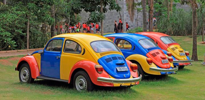 O Catálogo Completo: As Cores Oficiais do Fusca no Brasil, Ano a Ano