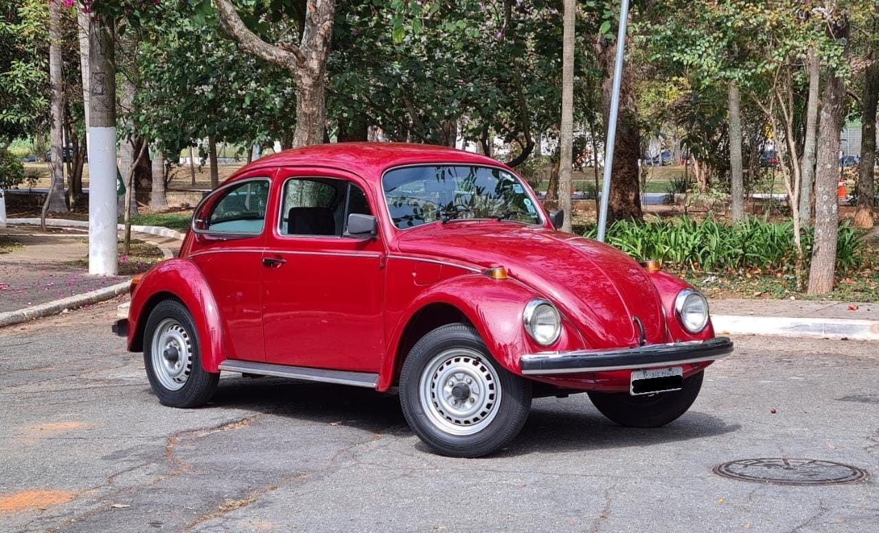 Raríssimo Fusca 1987, uma das cinco unidades 'fantasma' produzidas após o fim da fabricação.