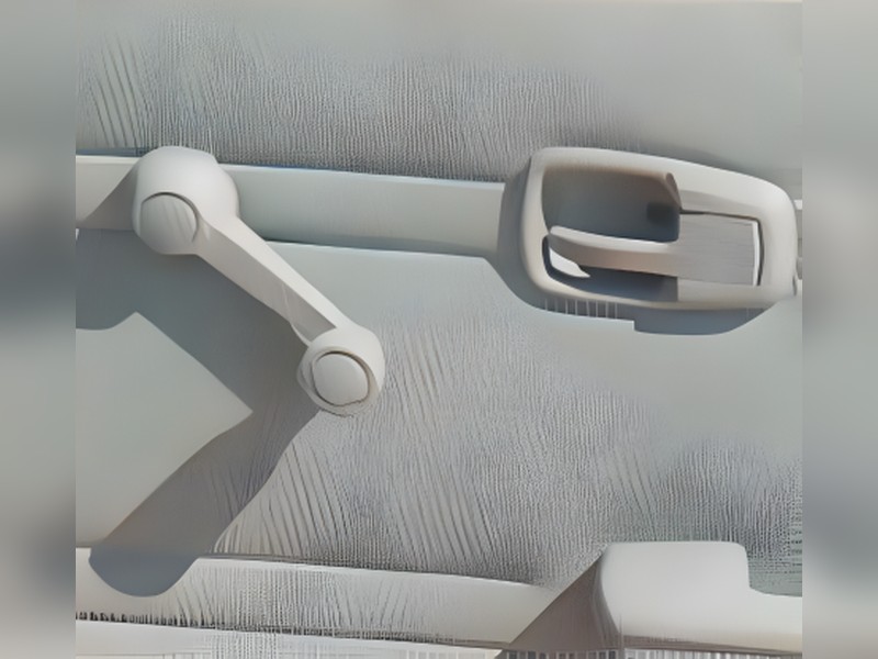 Foto da característica: Maçaneta Interna Cinza