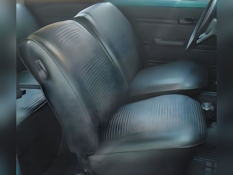 Foto: Tapeçaria - Bancos em Courvim Faixa Central Rugosa