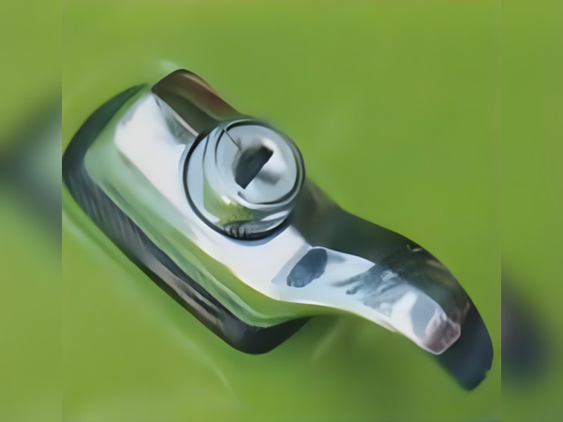 Foto da característica: Trava Capô Traseiro Botão Cromado