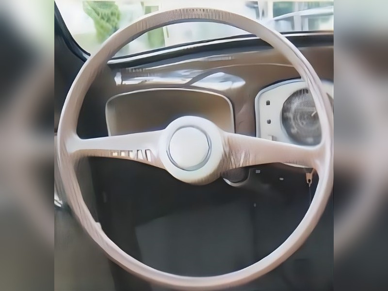 Foto da característica: Volante Asa de Morcego Marrom